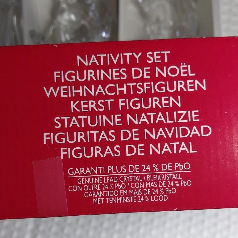 Cristal d'Arques Crystal Nativity Set De Noel - Picture 4 of 11